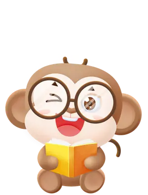 说客英语吉祥物奇奇猴学习